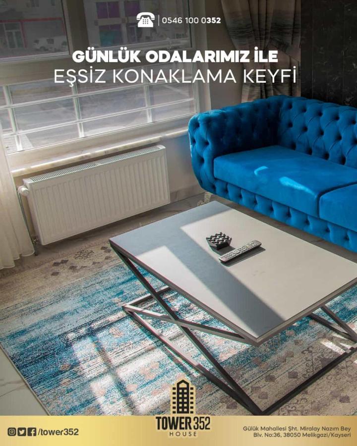 Tower352 Aparthotel Kayseri Exteriör bild